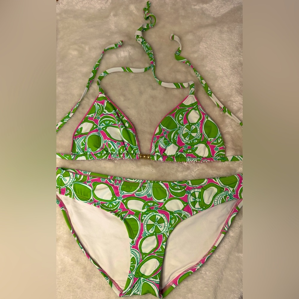 Vintage women’s Lilly Pulitzer bikini size 8